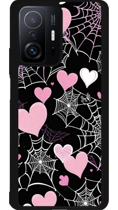 Coque Xiaomi 11T - Silicone rigide noir Halloween 2024 girly