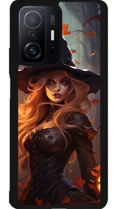 Coque Xiaomi 11T - Silicone rigide noir Halloween 2024 sexy witch