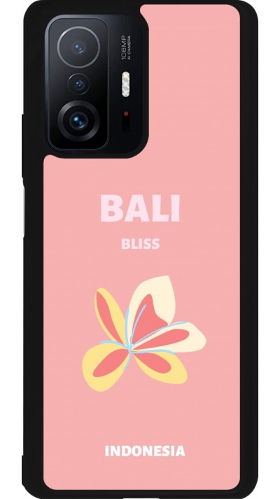 Xiaomi 11T Case Hülle - Silikon schwarz Pop Summer Destination Bali