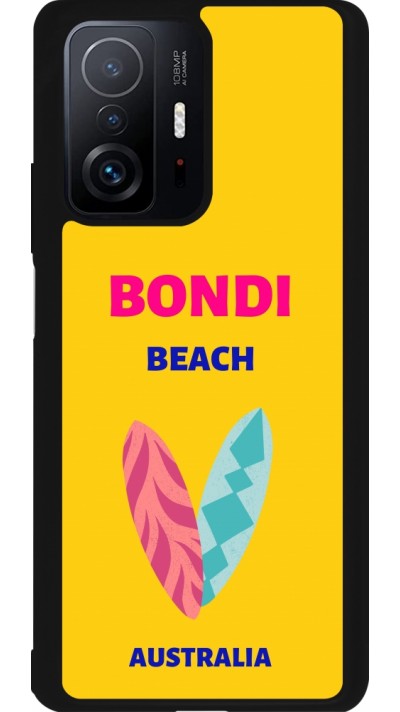 Xiaomi 11T Case Hülle - Silikon schwarz Pop Summer Destination Bondi