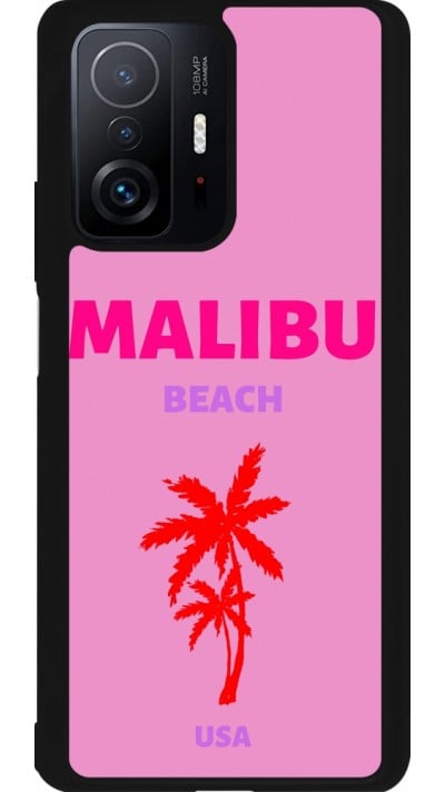 Xiaomi 11T Case Hülle - Silikon schwarz Pop Summer Destination Malibu