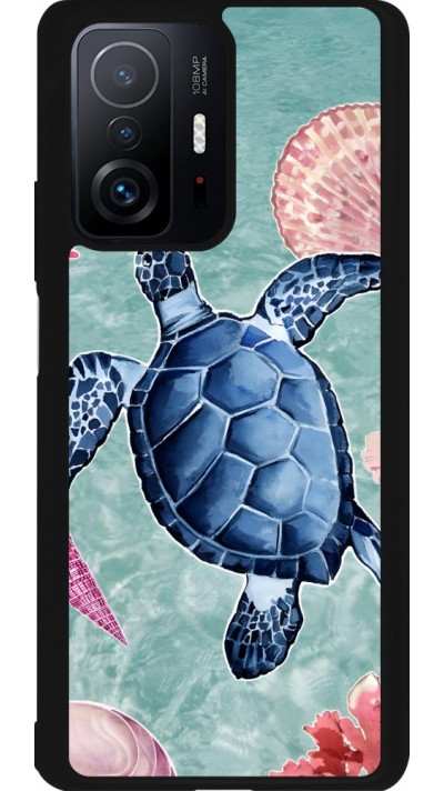 Xiaomi 11T Case Hülle - Silikon schwarz Preppy Turtle