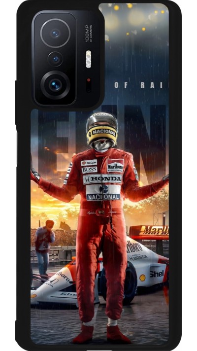 Coque Xiaomi 11T - Silicone rigide noir Senna The King of Rain