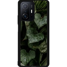 Coque Xiaomi 11T - Silicone rigide noir Spring 23 fresh plants