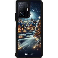 Coque Xiaomi 11T - Silicone rigide noir Noël 2023 Christmas is Coming