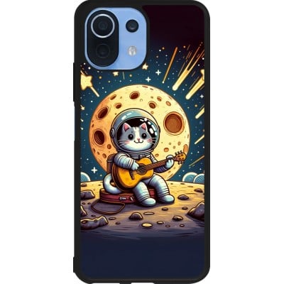 Coque Xiaomi Mi 11 Lite 5G - Silicone rigide noir AstroCat RockLune