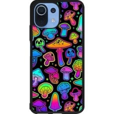 Xiaomi Mi 11 Lite 5G Case Hülle - Silikon schwarz Autumn 2024 magic mushrooms