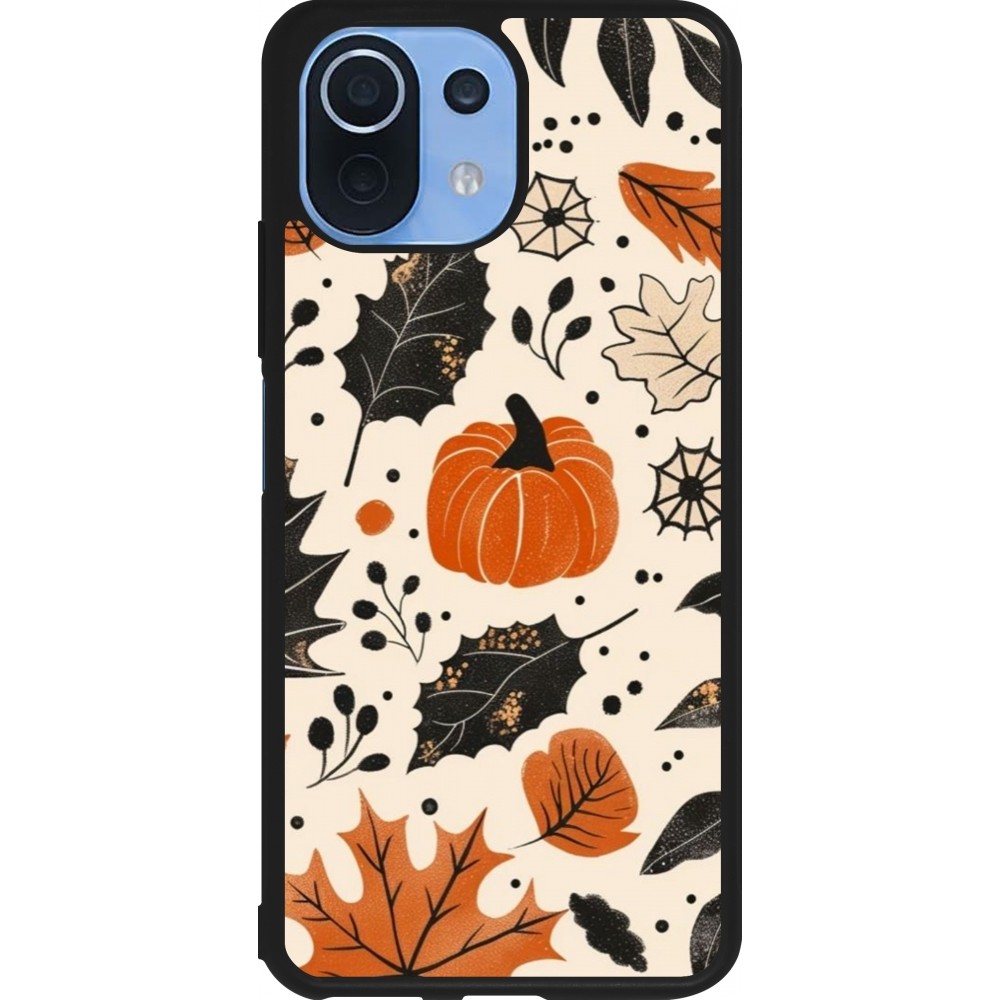 Coque Xiaomi Mi 11 Lite 5G - Silicone rigide noir Autumn 2024 nature