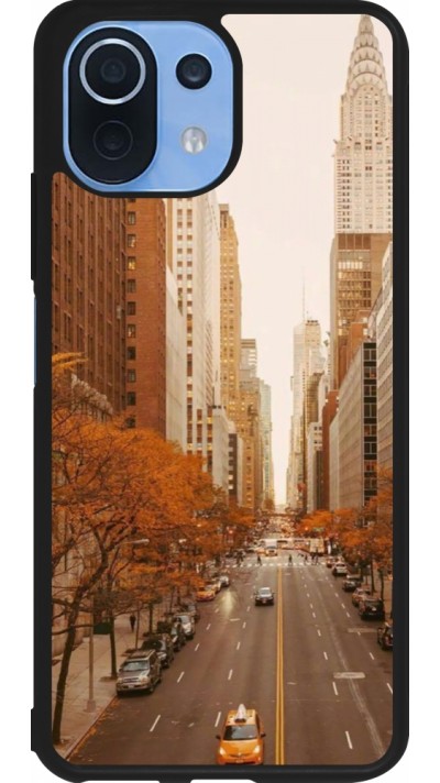 Coque Xiaomi Mi 11 Lite 5G - Silicone rigide noir Autumn 2024 New York city