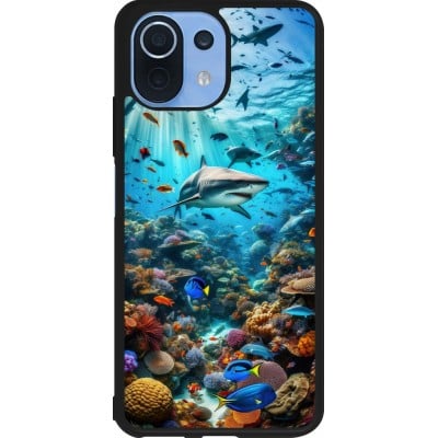 Coque Xiaomi Mi 11 Lite 5G - Silicone rigide noir Bora Bora Mer et Merveilles