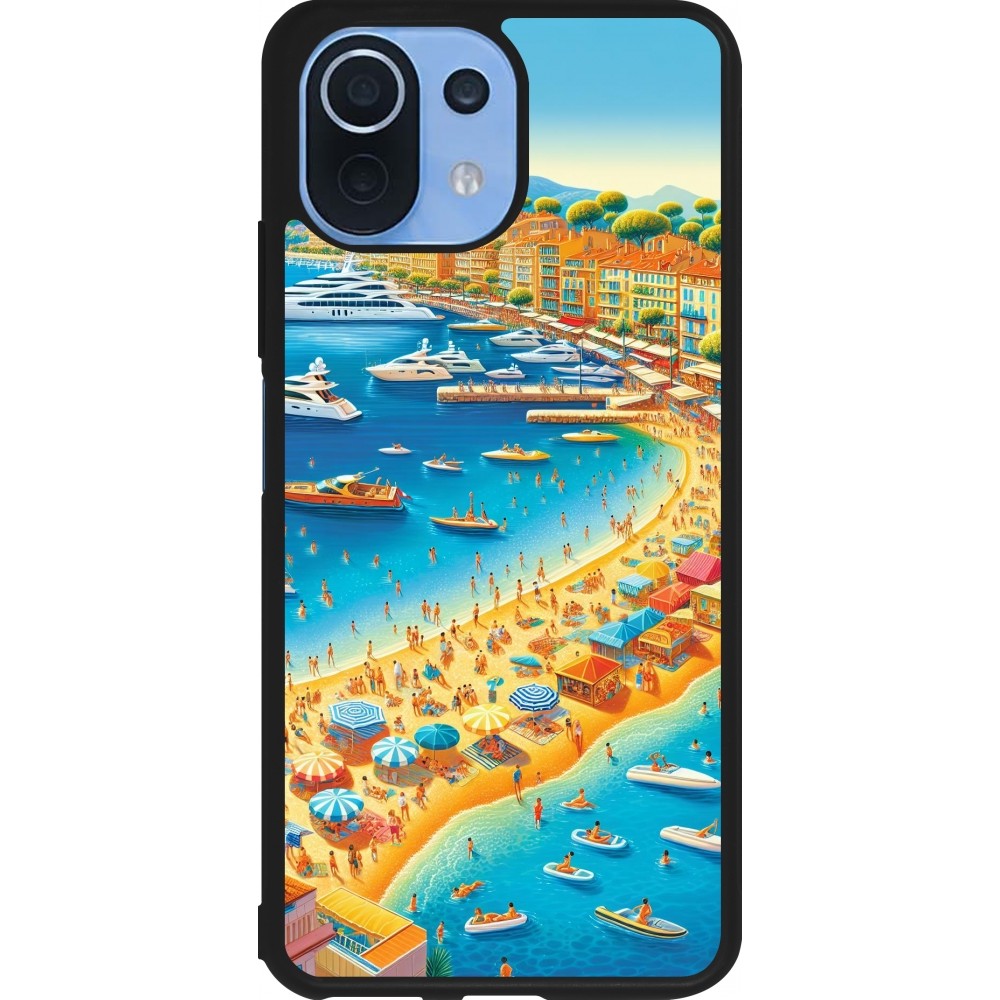 Coque Xiaomi Mi 11 Lite 5G - Silicone rigide noir French Riviera People