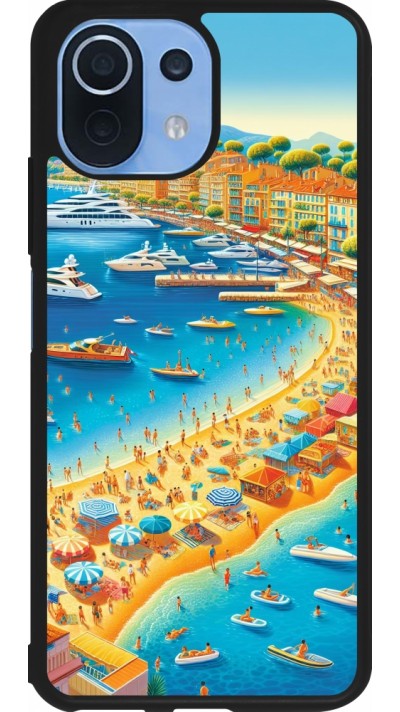 Coque Xiaomi Mi 11 Lite 5G - Silicone rigide noir French Riviera People