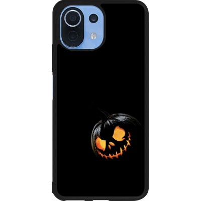 Coque Xiaomi Mi 11 Lite 5G - Silicone rigide noir Halloween 2023 discreet pumpkin