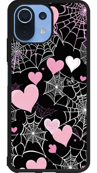 Coque Xiaomi Mi 11 Lite 5G - Silicone rigide noir Halloween 2024 girly