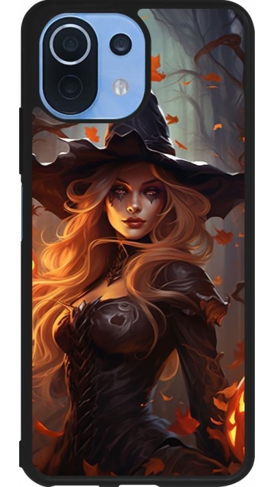 Coque Xiaomi Mi 11 Lite 5G - Silicone rigide noir Halloween 2024 sexy witch