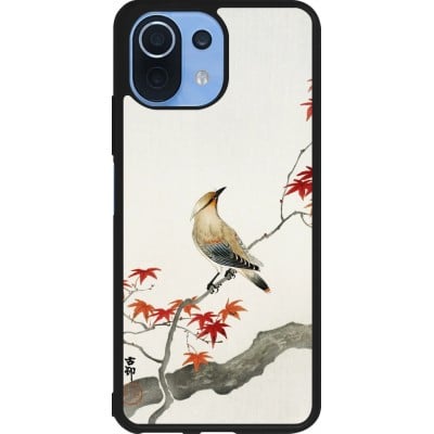 Coque Xiaomi Mi 11 Lite 5G - Silicone rigide noir Japanese Bird