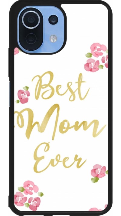 Coque Xiaomi Mi 11 Lite 5G - Silicone rigide noir Mom 2024 best Mom ever