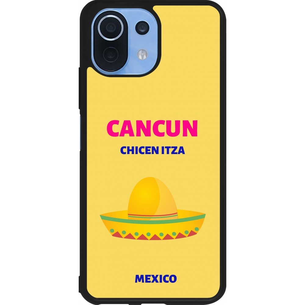 Coque Xiaomi Mi 11 Lite 5G - Silicone rigide noir Pop Summer Destination Cancun