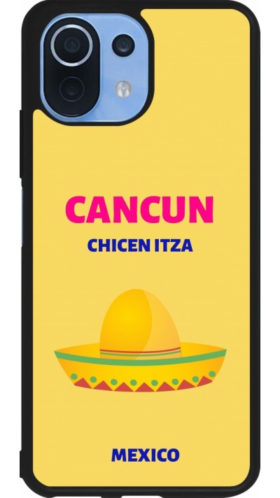 Coque Xiaomi Mi 11 Lite 5G - Silicone rigide noir Pop Summer Destination Cancun