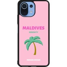 Coque Xiaomi Mi 11 Lite 5G - Silicone rigide noir Pop Summer Destination Maldives