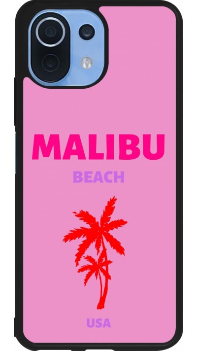 Coque Xiaomi Mi 11 Lite 5G - Silicone rigide noir Pop Summer Destination Malibu