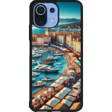 Coque Xiaomi Mi 11 Lite 5G - Silicone rigide noir Saint-Tropez Beach