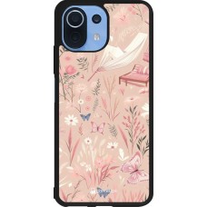 Coque Xiaomi Mi 11 Lite 5G - Silicone rigide noir Summer Pastel Pattern