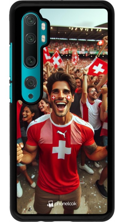 Coque Xiaomi Mi Note 10 / Note 10 Pro - Supporter Suisse Euro 2024