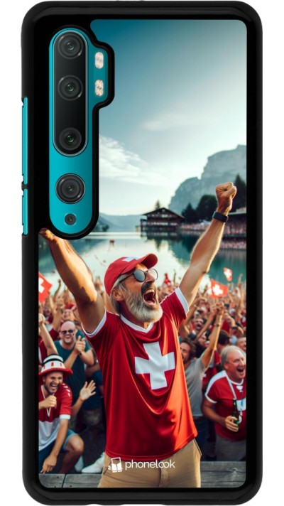 Coque Xiaomi Mi Note 10 / Note 10 Pro - Victoire suisse fan zone Euro 2024
