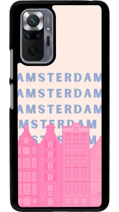 Coque Xiaomi Redmi Note 10 Pro - Amsterdam Pink Print