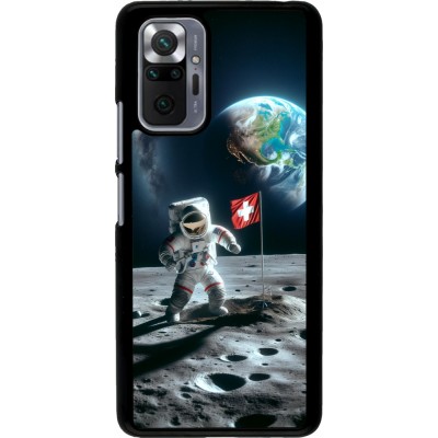 Coque Xiaomi Redmi Note 10 Pro - Astro Suisse sur lune