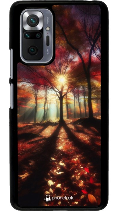 Coque Xiaomi Redmi Note 10 Pro - Automne doré glare