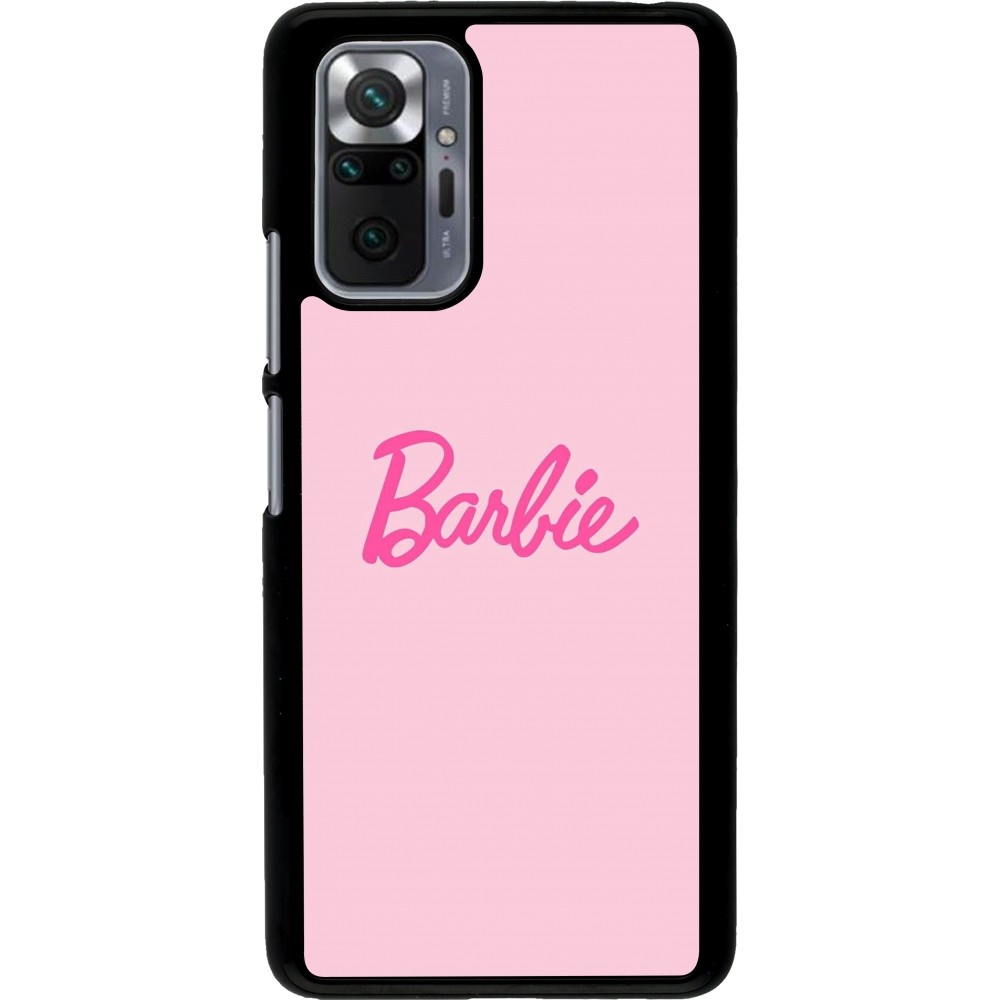 Coque Xiaomi Redmi Note 10 Pro - Barbie Text