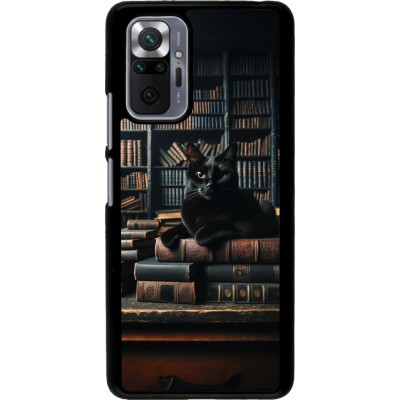 Coque Xiaomi Redmi Note 10 Pro - Chat livres sombres