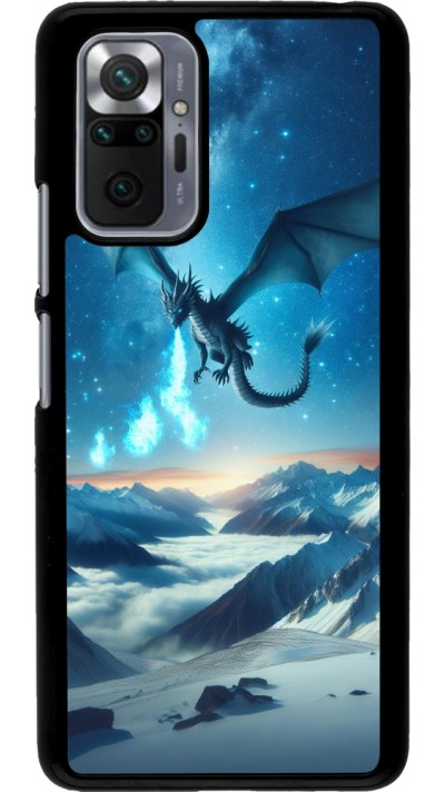 Coque Xiaomi Redmi Note 10 Pro - Dragon nocturne montagne