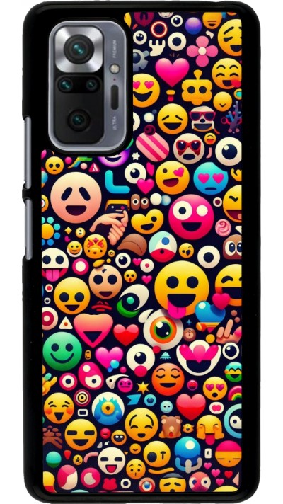 Coque Xiaomi Redmi Note 10 Pro - Emoji Mix Color