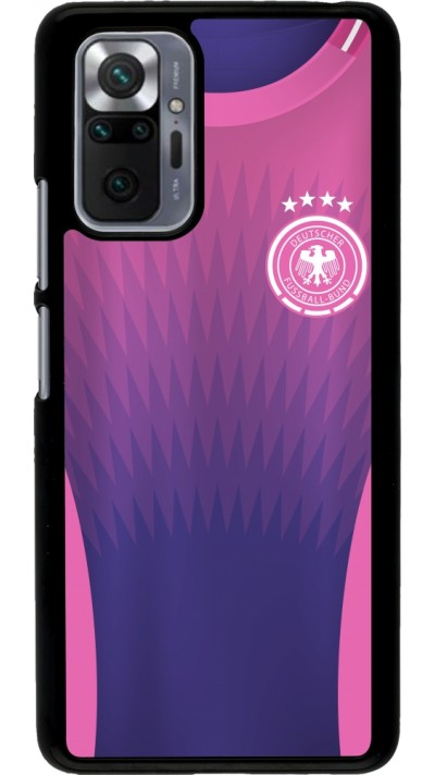 Coque Xiaomi Redmi Note 10 Pro - Maillot de football Allemagne Extérieur personnalisable