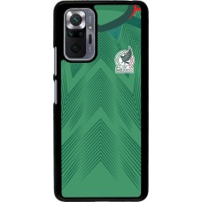 Coque Xiaomi Redmi Note 10 Pro - Maillot de football Mexique 2022 personnalisable