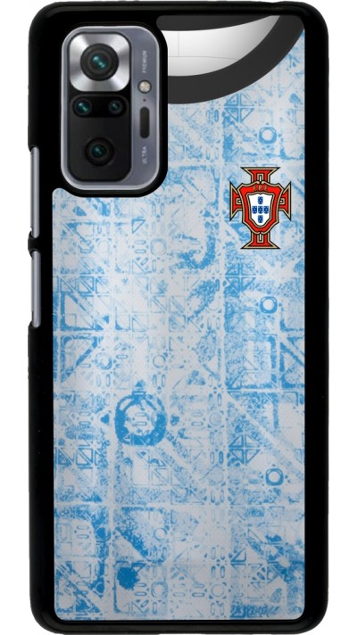 Coque Xiaomi Redmi Note 10 Pro - Maillot de football Portugal Extérieur personnalisable