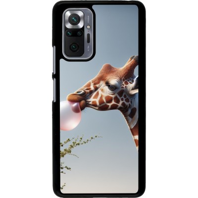 Coque Xiaomi Redmi Note 10 Pro - Girafe à bulle