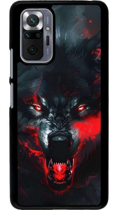 Coque Xiaomi Redmi Note 10 Pro - Halloween 2024 mad werewolf