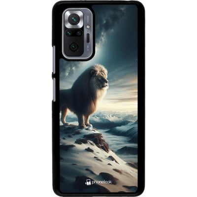 Coque Xiaomi Redmi Note 10 Pro - Le lion blanc