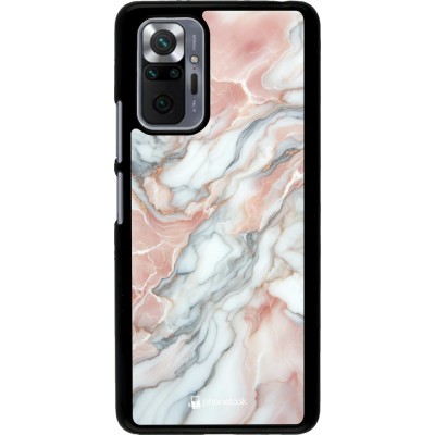 Coque Xiaomi Redmi Note 10 Pro - Marbre Rose Lumineux