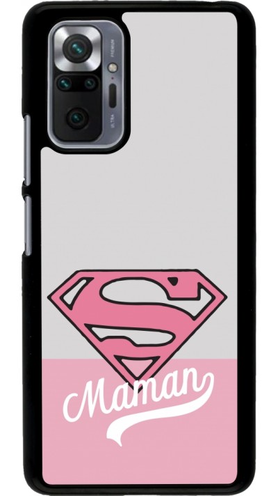 Coque Xiaomi Redmi Note 10 Pro - Mom 2024 Super hero maman