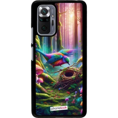 Coque Xiaomi Redmi Note 10 Pro - Oiseau Nid Forêt