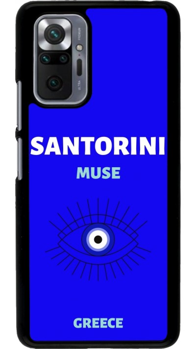 Coque Xiaomi Redmi Note 10 Pro - Pop Summer Destination Santorini