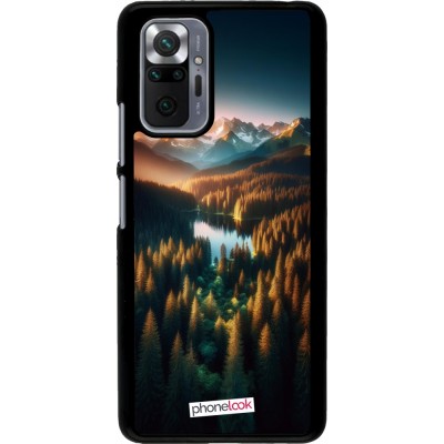 Coque Xiaomi Redmi Note 10 Pro - Sunset Forest Lake