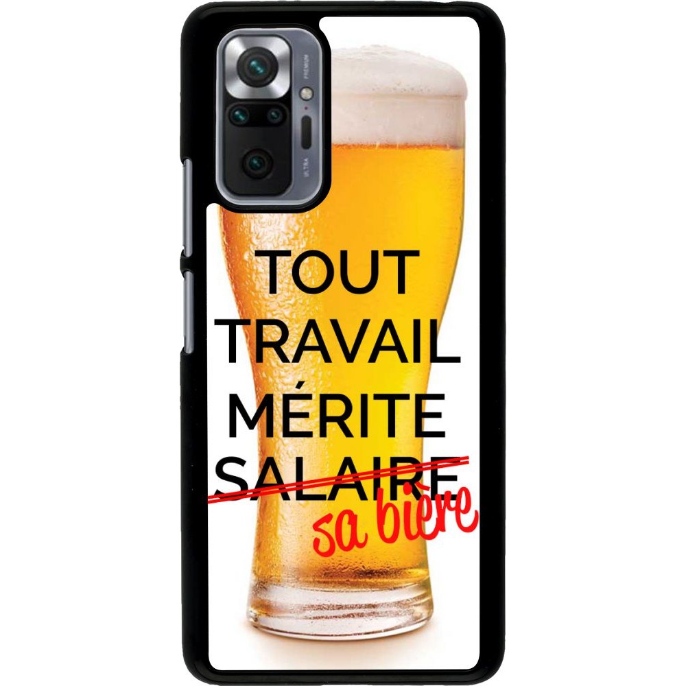 Coque Xiaomi Redmi Note 10 Pro - Tout travail mérite sa bière