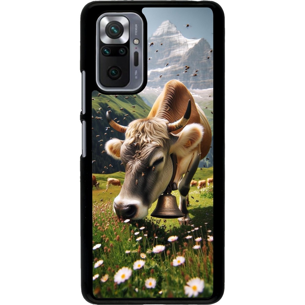 Coque Xiaomi Redmi Note 10 Pro - Vache montagne Valais