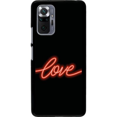 Coque Xiaomi Redmi Note 10 Pro - Valentine 2023 neon love